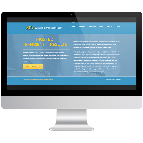 DC Law Firm Web Design