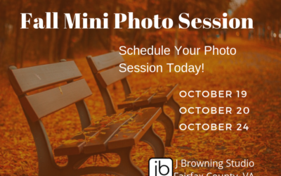 2019 Fall Mini Photo Sessions for Family, Couples, or Individuals in Fairfax County, VA