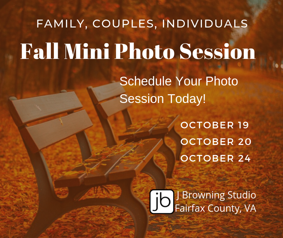 Fairfax County, VA Fall Mini Photography Session