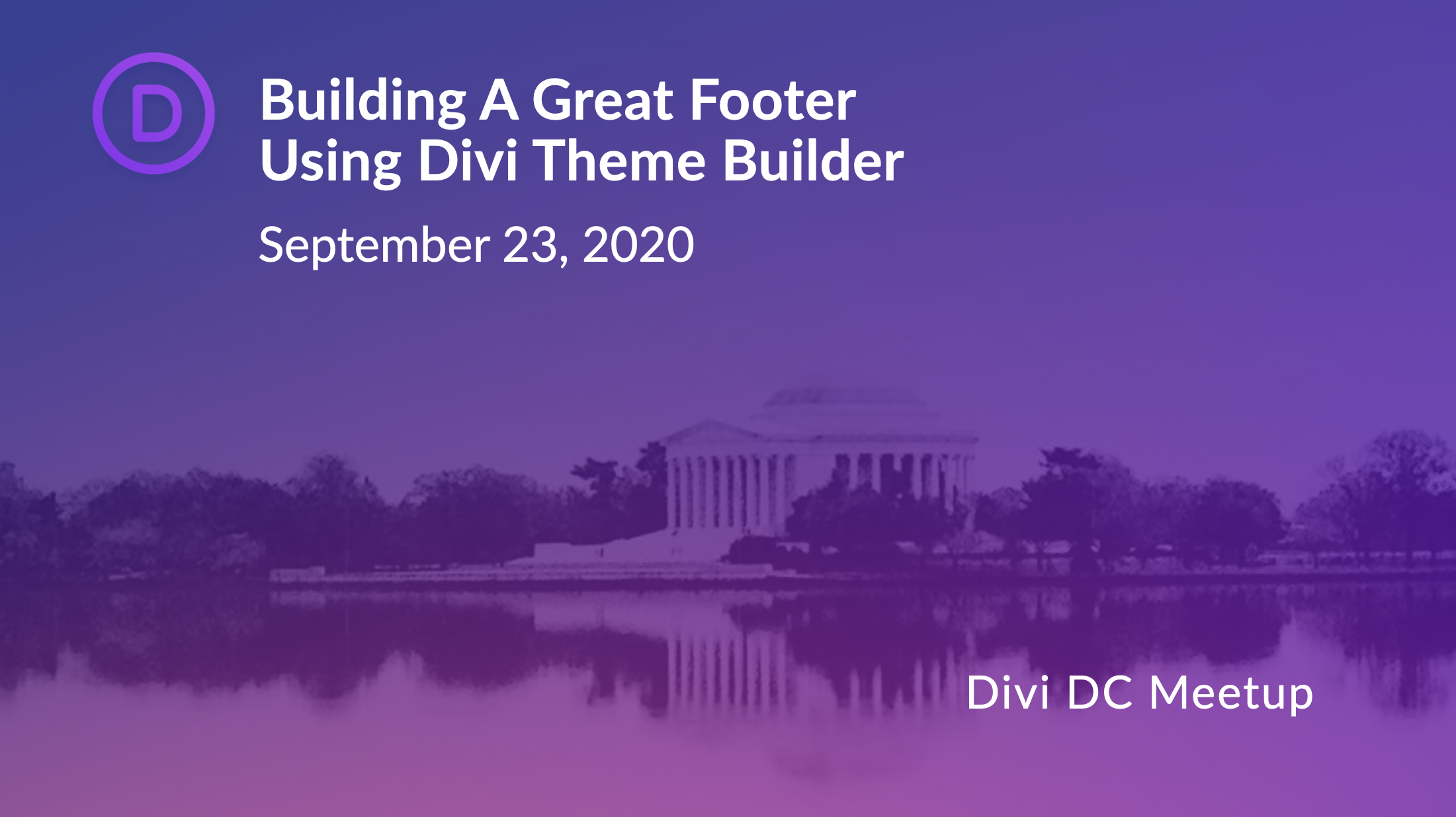 Building a Great Divi footer Layout