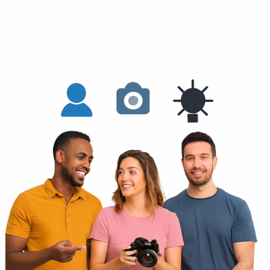 Digital Marketing 3 professional photographer headshots and product photography near Arlington VA